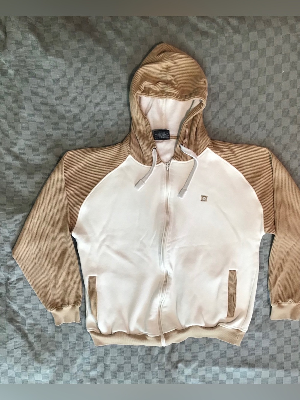 South Pole waffle kin knit hoodie M